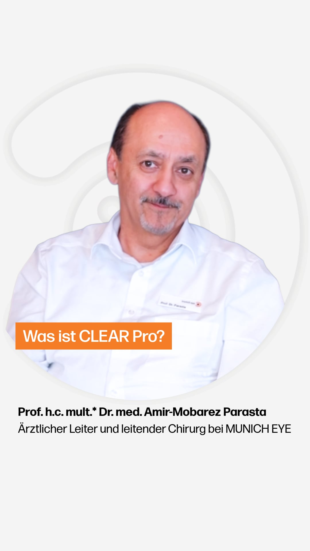 CLEAR Pro – moderne Laserbehandlung zur Korrektur von Fehlsichtigkeit